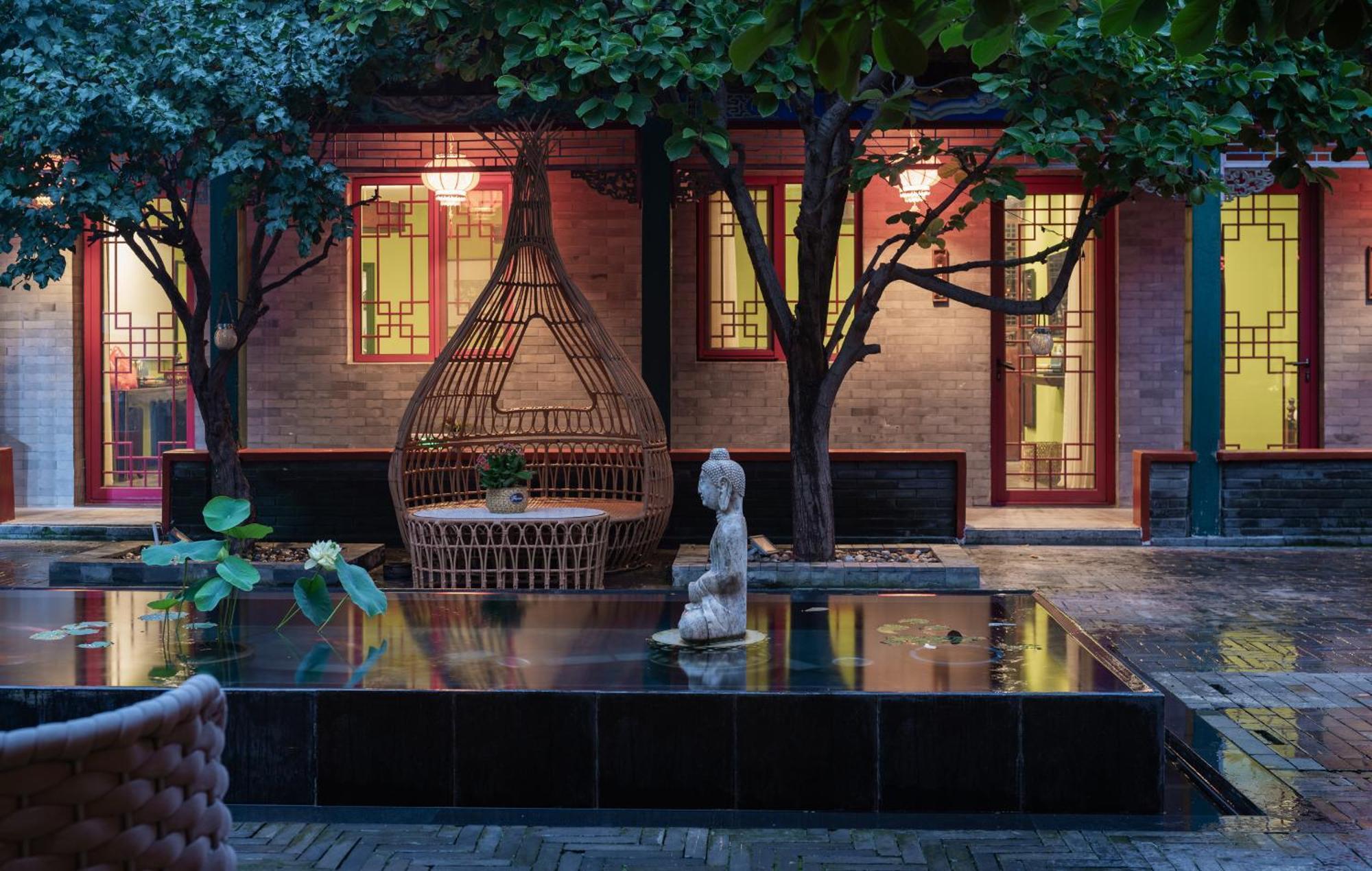 Hotel Cote Cour Deductive Beijing - Quadrangle Close To Tiananmen Square & Forbidden City & Nanluoguxiang, Walk To Wangfujing, English Speaking, Free Wifi, Free Laundry, Free Wonton & Noodles With Tour Ticket Service, Free Selfies With Ancient Costum Exteriér fotografie